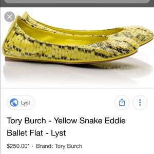 Tory Burch Canvas Flat